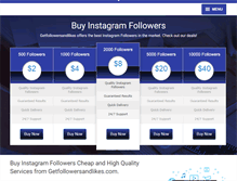 Tablet Screenshot of getfollowersandlikes.com